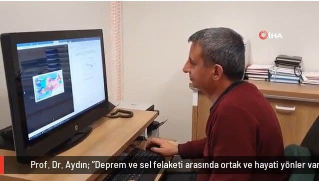 Prof. Dr. Aydın: “Earthquakes and Flood Disasters Share Common and Critical Aspects”